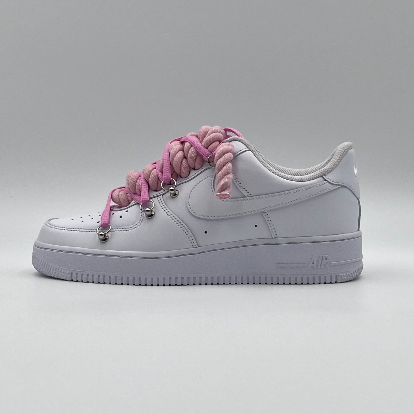 AF1 White - Double Rose Laces