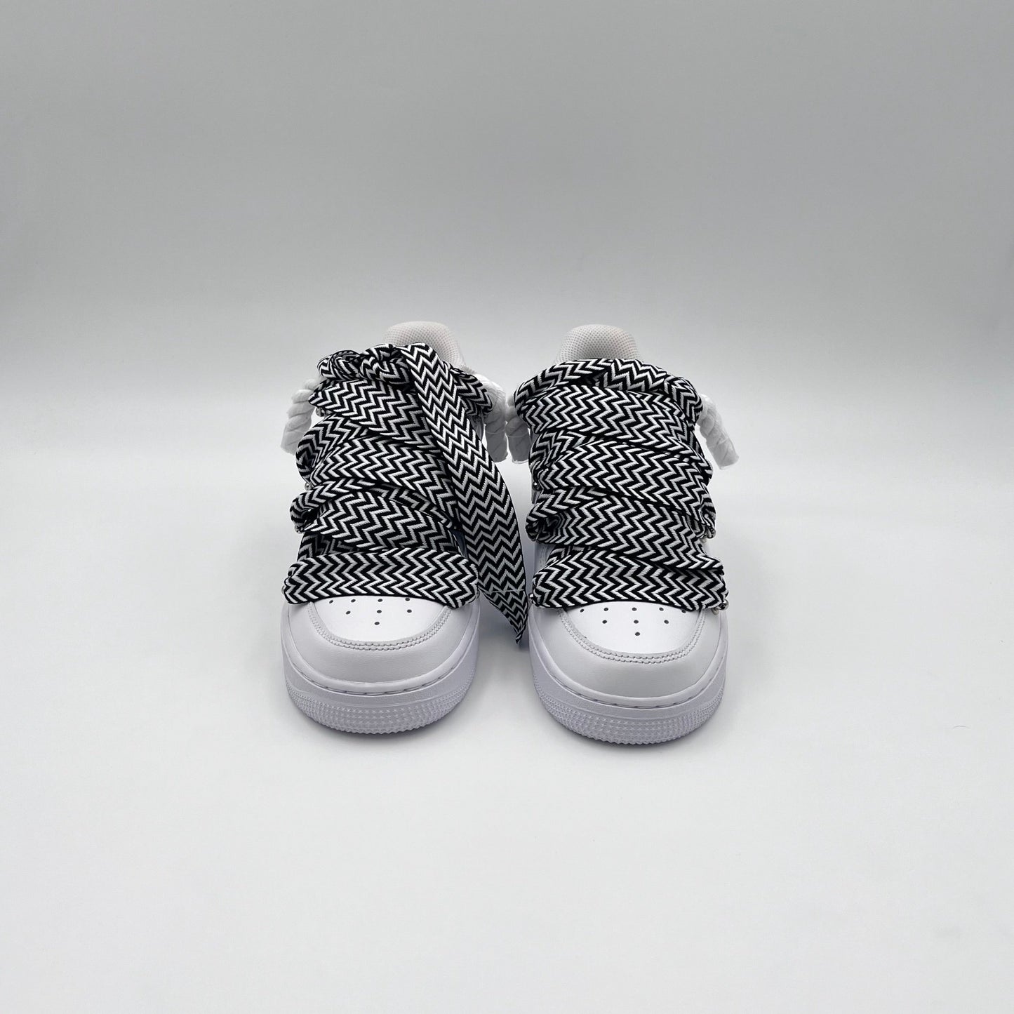 AF1 White - Black`n White Lanvin Rope Laces