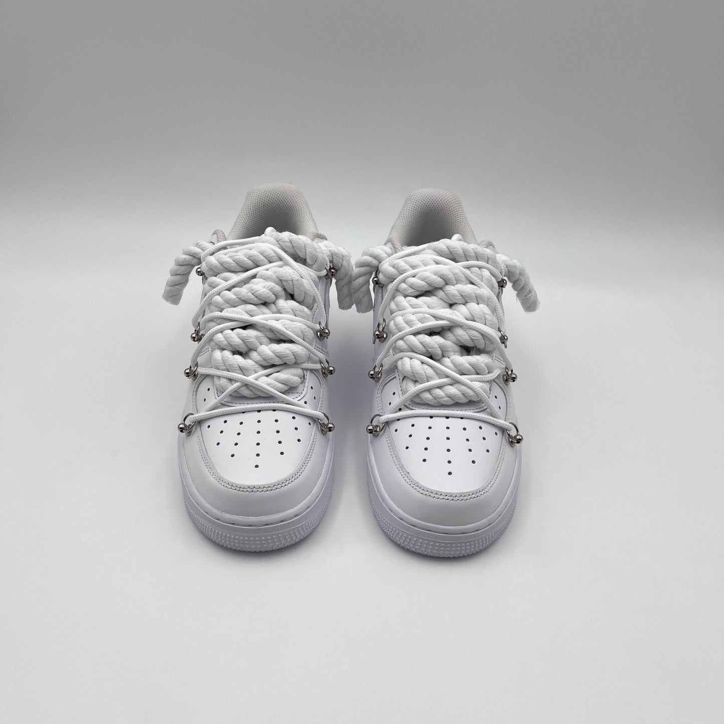 AF1 White - Triple White Double Laces