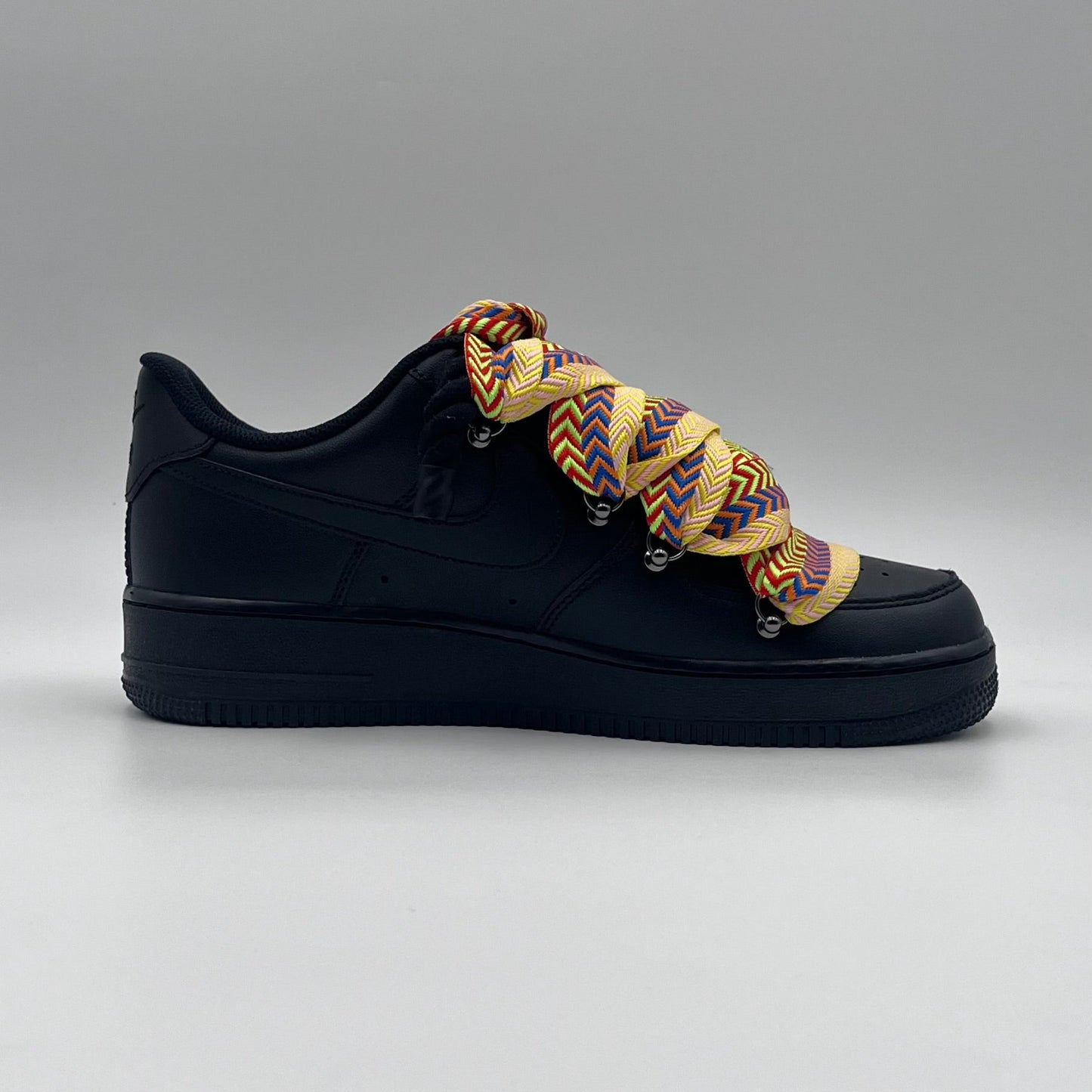 AF1 Lacets Corde Lanvin Noir - Jaune