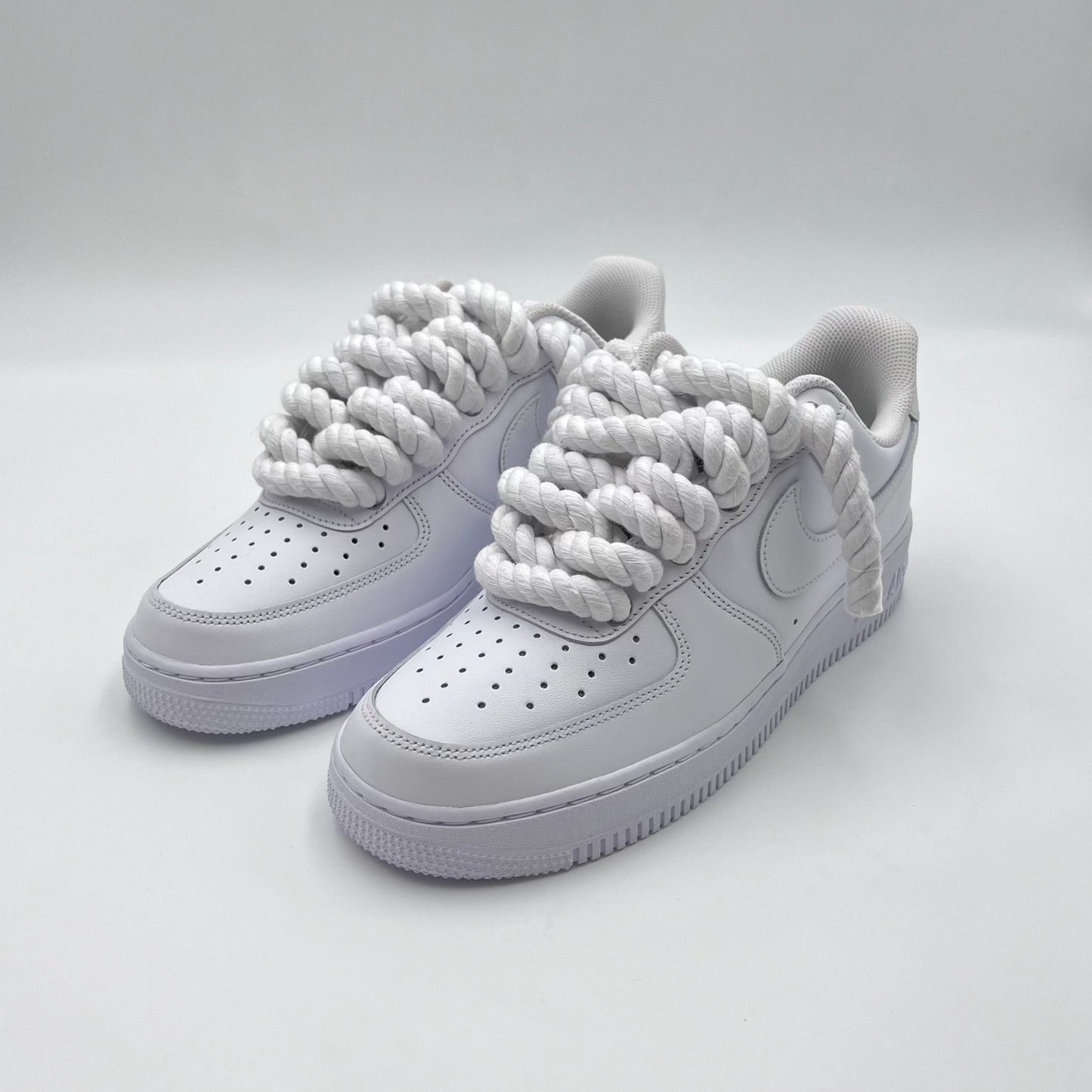 AF1 White - Triple White Rope Laces