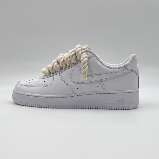 AF1 White - Cream Rope Laces