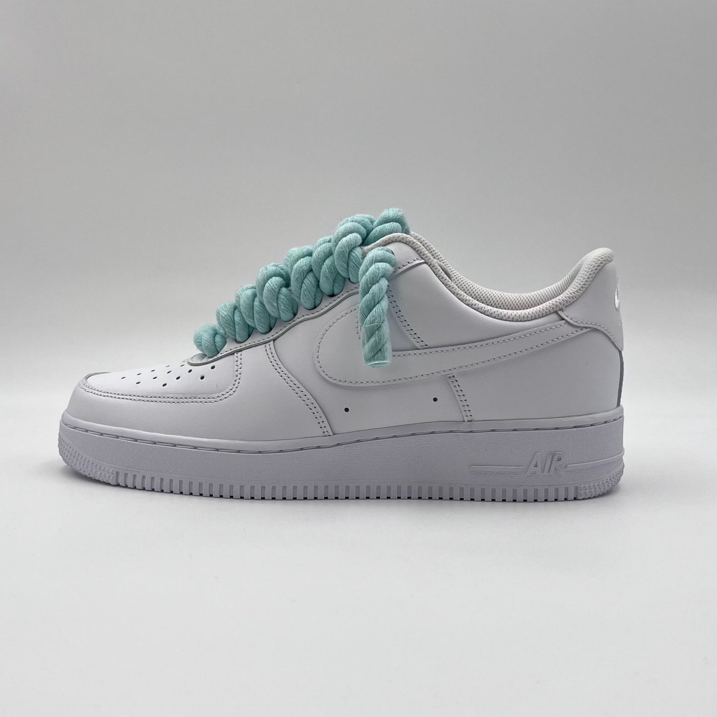 AF1 Blanc - Lacets Corde Tiffany