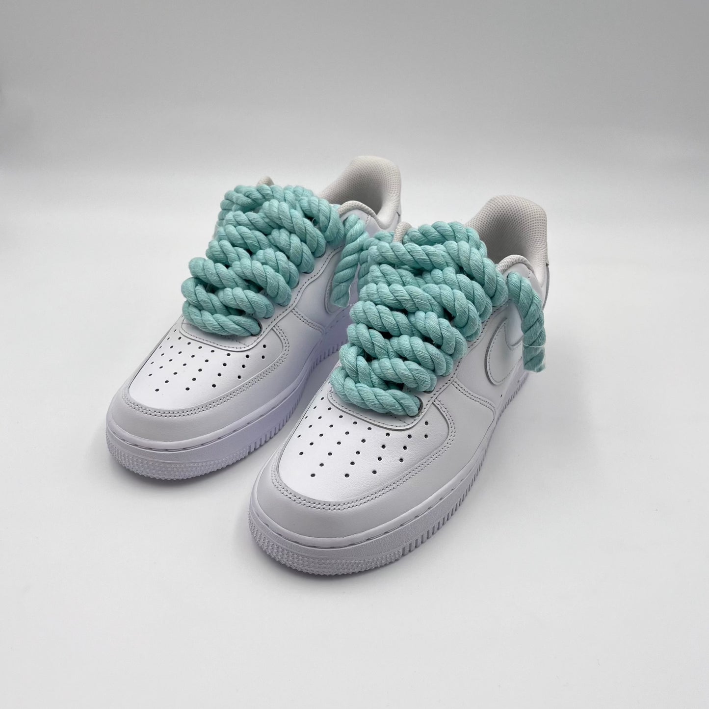 AF1 Blanc - Lacets Corde Tiffany