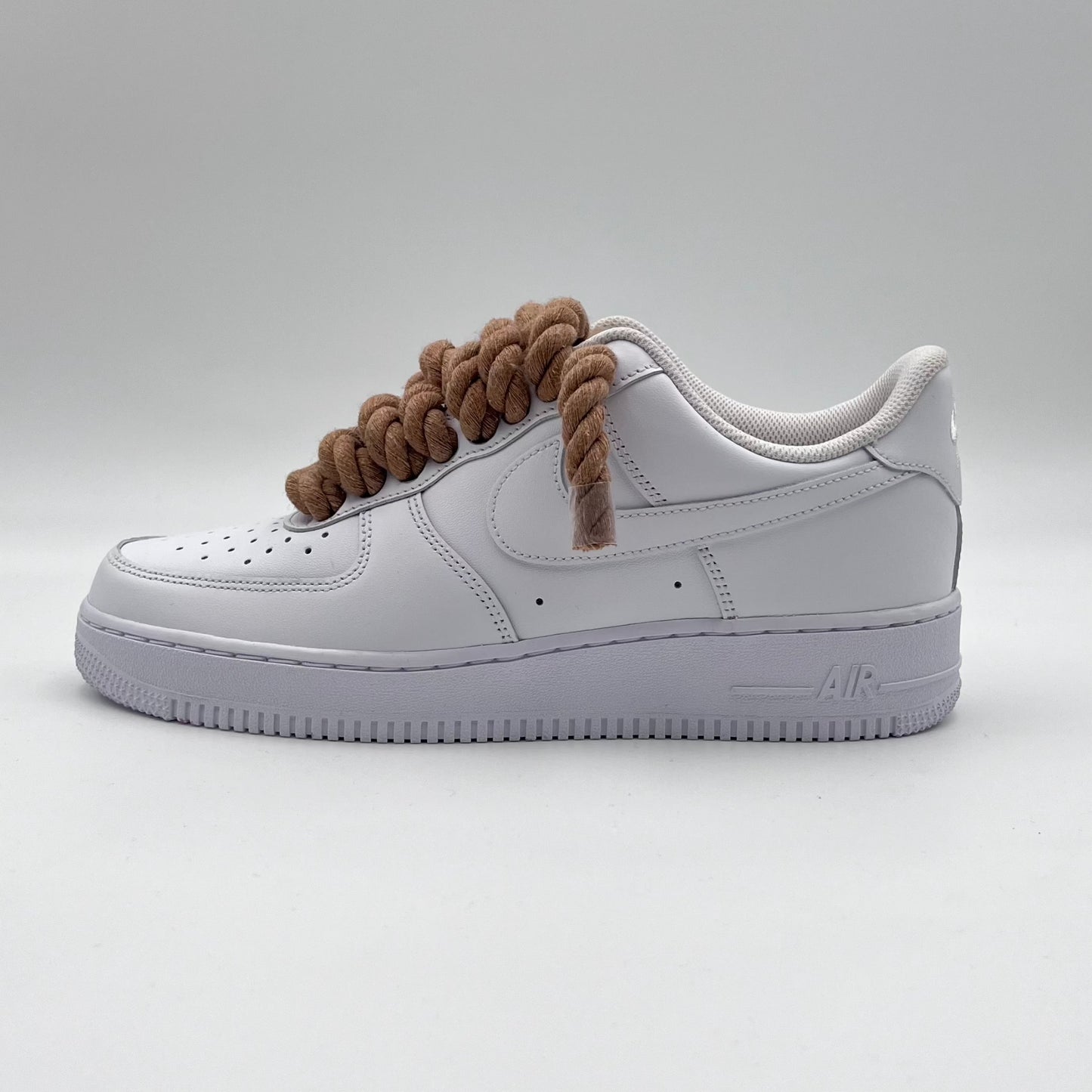 AF1 White - Black Rope Laces