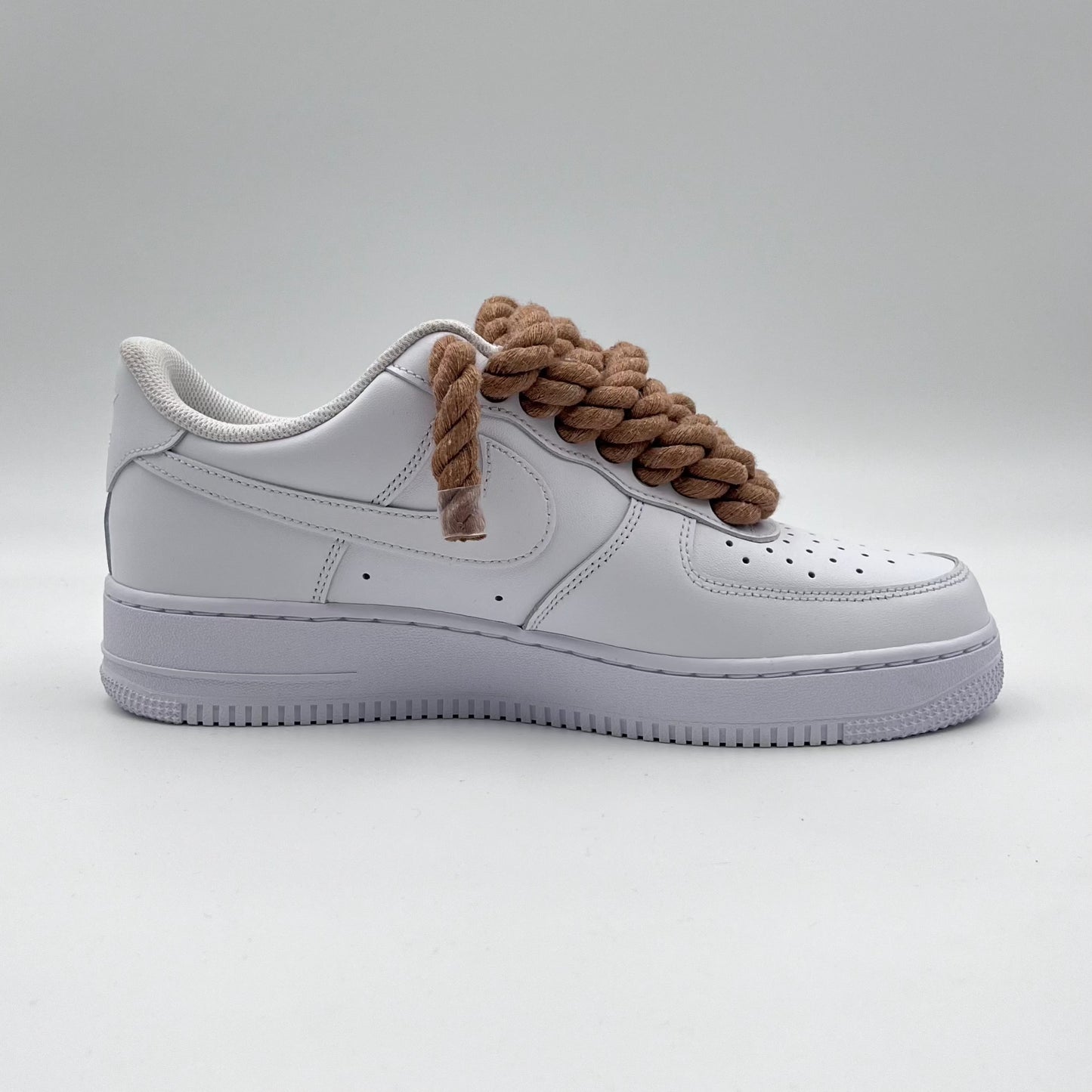 AF1 White - Black Rope Laces